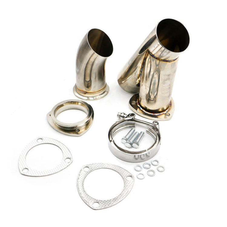CNSPEED Stainless Steel Car Remote Control Electric Exhaust Valve Pipe Set, Size: 2.25 inch, Size: 2.25 inch CNSPEED Stainless Steel Car Remote Control Electric Exhaust Valve Pipe Set, Size: 2.25 inch, Size: 2.25 inch
